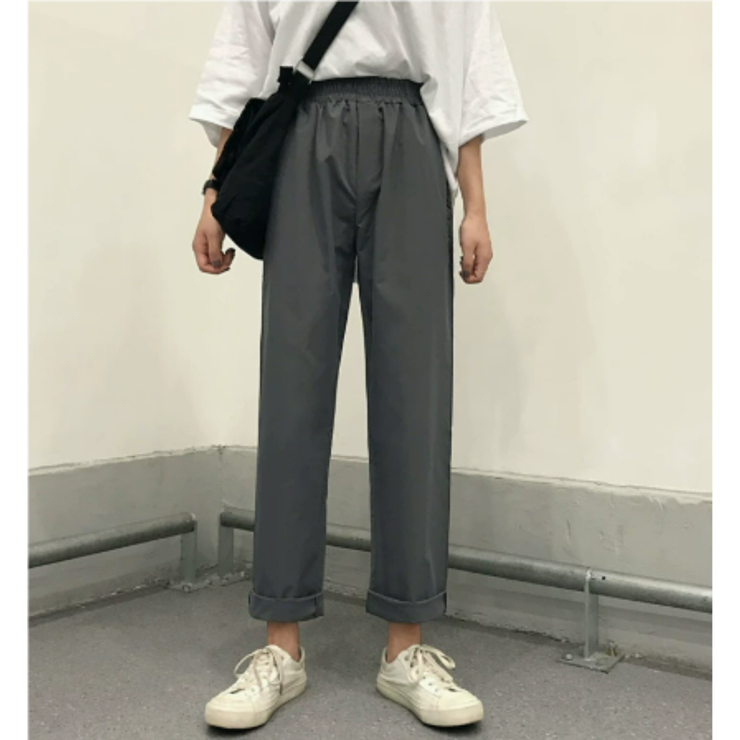 Women’s Cropped Casual Trousers | Wide Leg