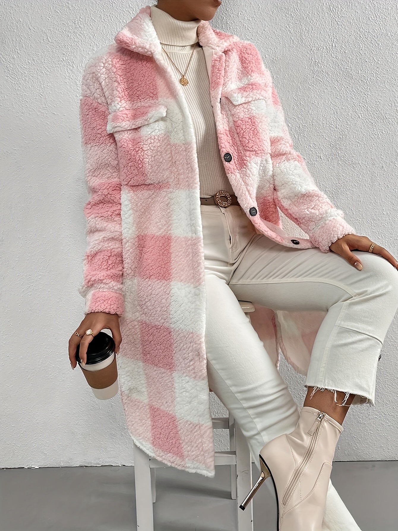 Women's Oversized Teddy Coat | Warm