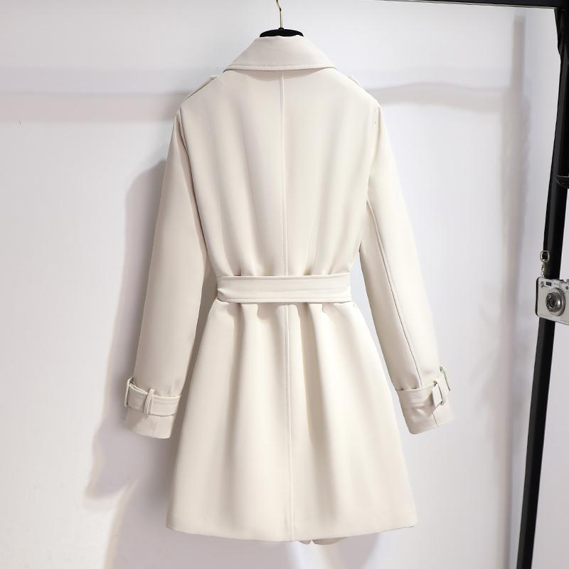 Women’s Elegant Trench Coat | White