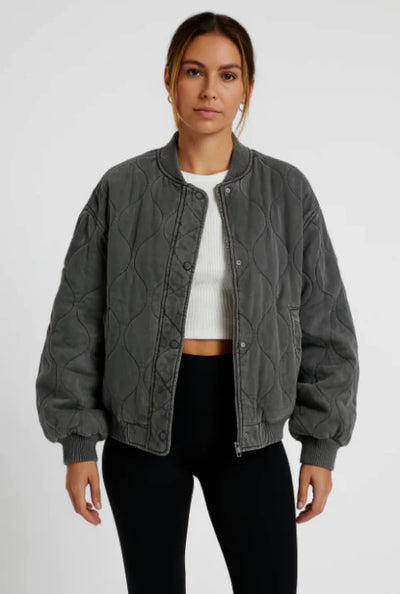 Women’s Bomber Transitional Jacket | Oversized