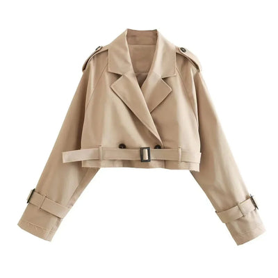 Stylish Women’s Trench Coat | Short