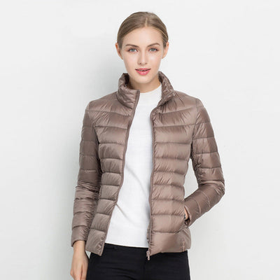 Women's Long Sleeve Quilted Jacket | Warm