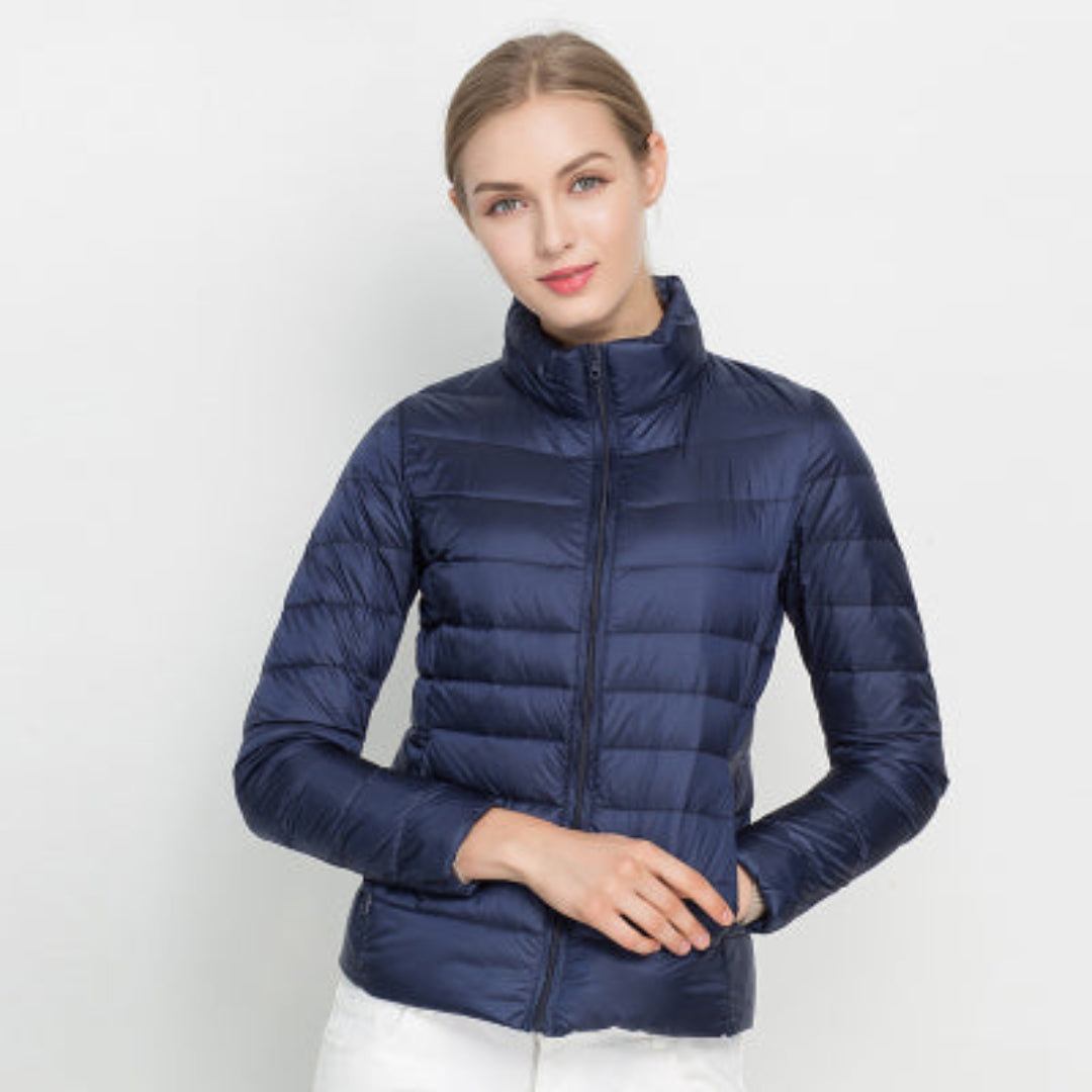 Women's Long Sleeve Quilted Jacket | Warm