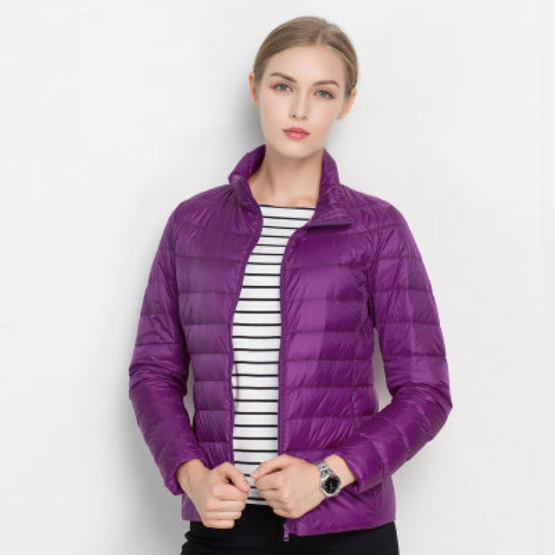 Women's Long Sleeve Quilted Jacket | Warm