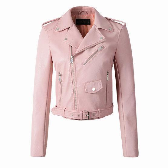 Women’s Biker Jacket with Zip | Classic