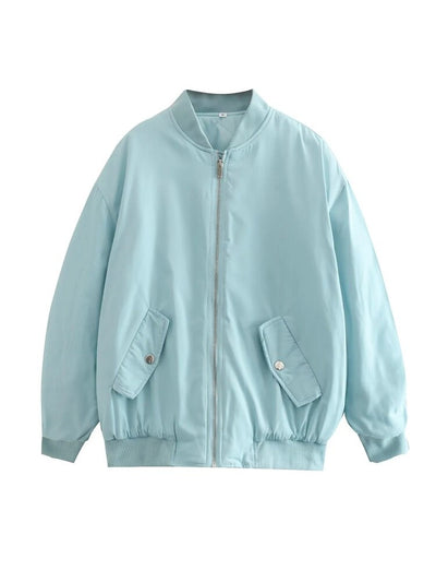 Women's Oversized Bomber Jacket | Transitional